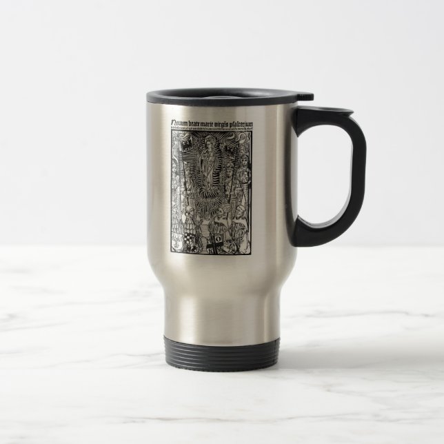 Taza De Viaje Símbolos cristianos viajan en masa (Derecha)