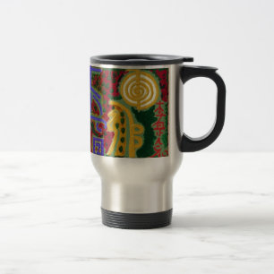 Taza De Viaje Símbolos curativos de Reiki del artista Canadá d