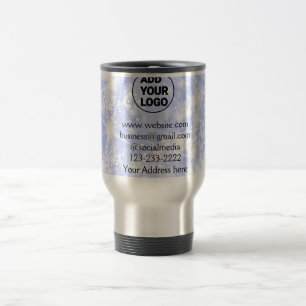 Taza De Viaje simple mínimo añadir el logotipo/diseño aquí nombr