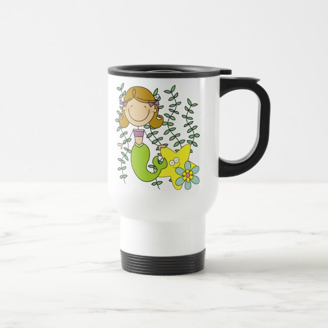 Taza De Viaje Sirena cabelluda de Brown (Derecha)