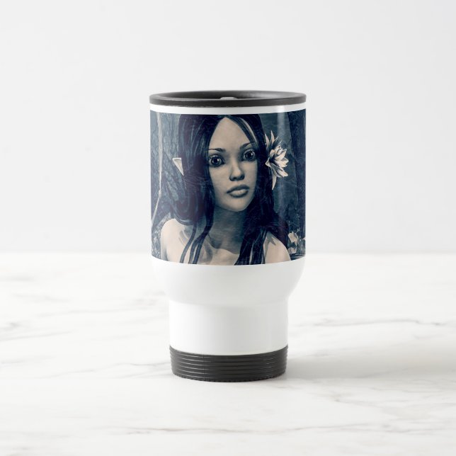 Taza De Viaje Sirena Retro (Centro)