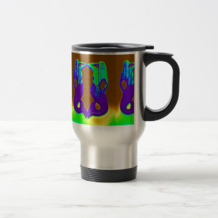 Taza De Viaje sirenas moradas