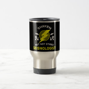 Taza De Viaje Sismólogo Sismología Científico Geology Mu