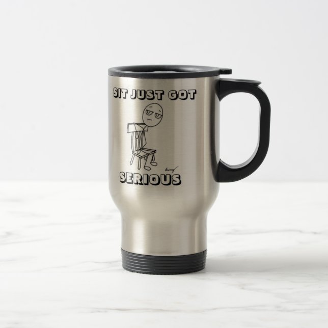 Taza De Viaje SIT ACABA DE CONSEGUIR GRAVES Mug De Viajes (Derecha)