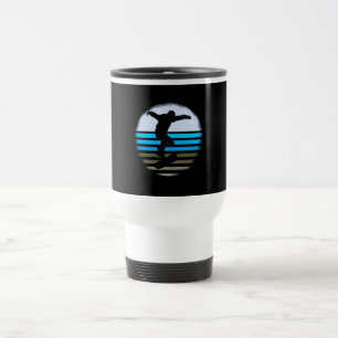 Taza De Viaje Skateboard Vintage Retro
