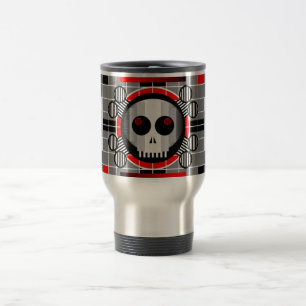 Taza De Viaje Skull TV travesía mug