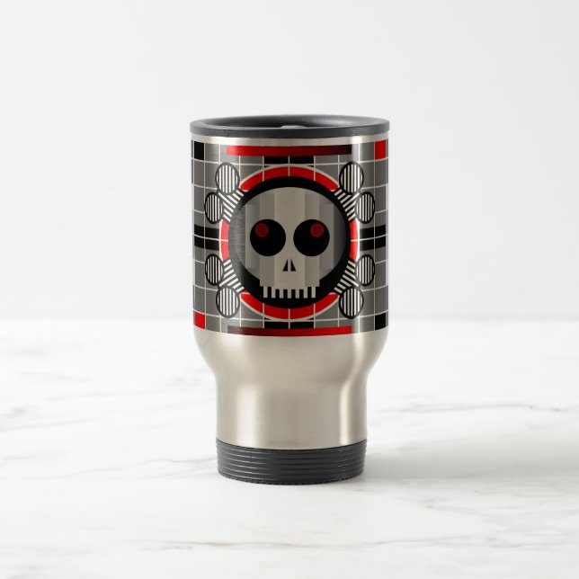 Taza De Viaje Skull TV travesía mug (Centro)
