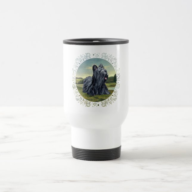 Taza De Viaje Skye Terrier en el pasillo de viajes paisajistas (Centro)