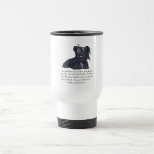 Taza De Viaje Skye Terrier MALE Keepsake Travel Mug