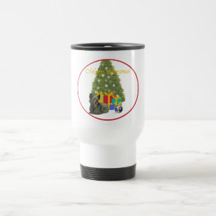 Taza De Viaje Skye Terrier Navidades Viajan Mug