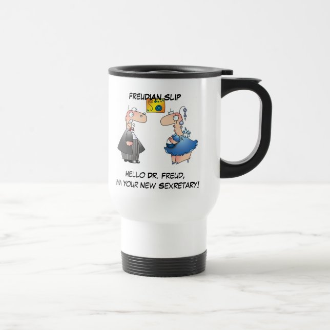 Taza De Viaje SLIP FREUDIANO en abril McCallum (Derecha)