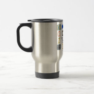 Taza De Viaje SlipperyJoe abraza la diversidad metáfora LGBTQIA 