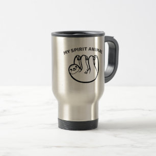 Taza De Viaje Sloth es mi animal espiritual