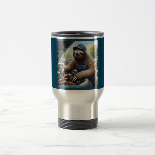 Taza De Viaje Sloth Mechanic (Centro)