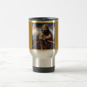 Taza De Viaje Sloth Working the High Steel