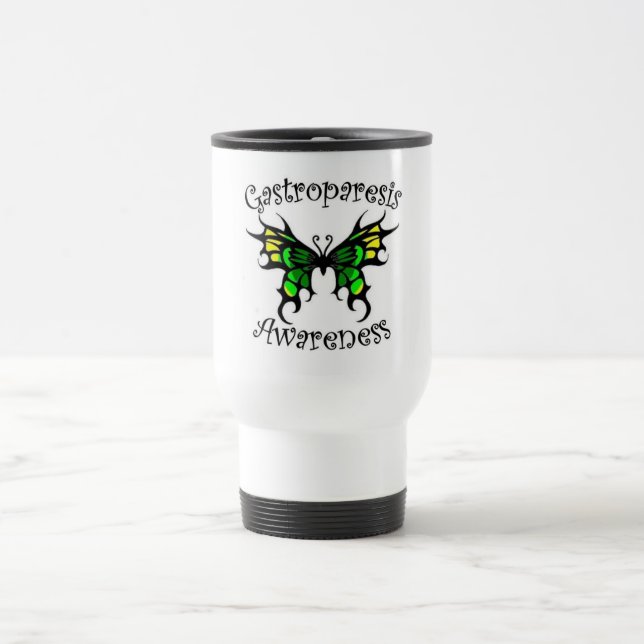 Taza De Viaje Smoothie de la conciencia de Gastroparesis (Centro)