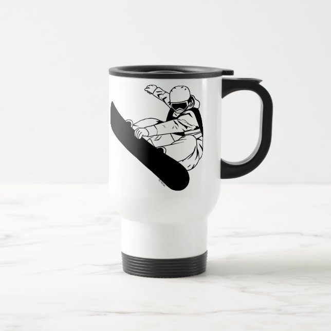 Taza De Viaje Snowboard 3 (Derecha)