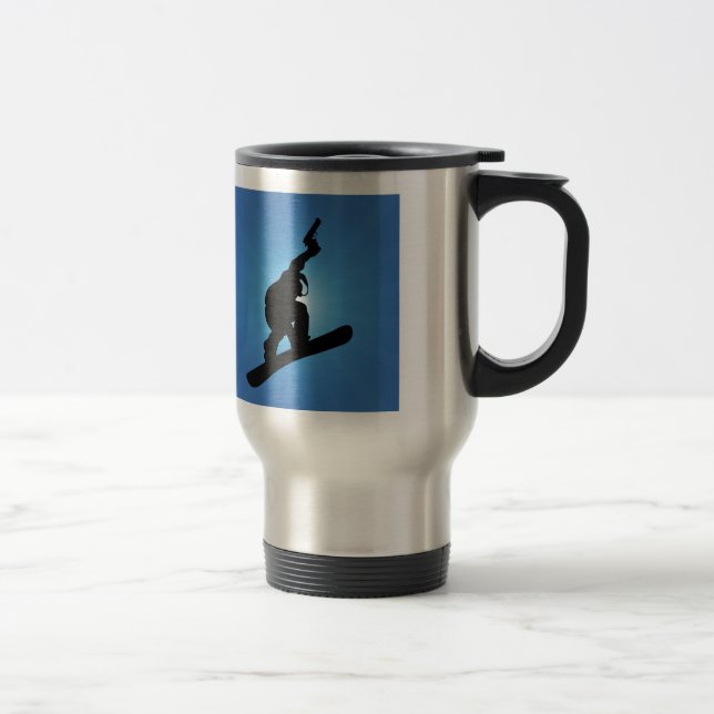 Taza De Viaje Snowboard Outlaw (Derecha)