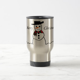 Taza De Viaje Snowman
