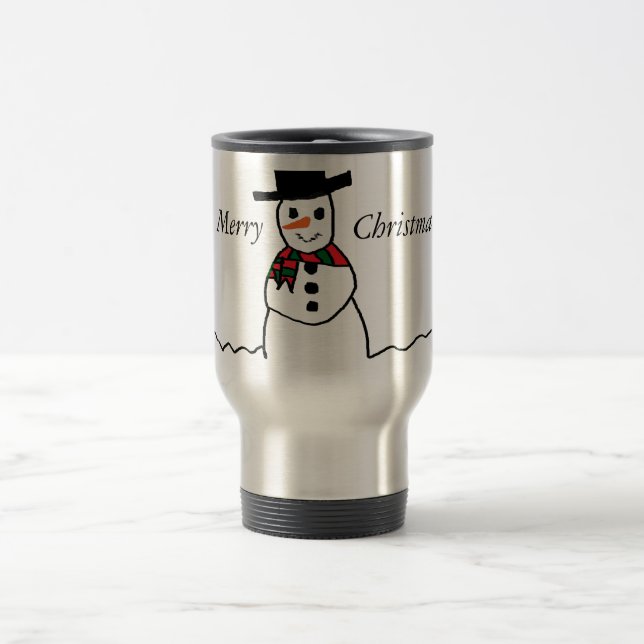Taza De Viaje Snowman (Centro)