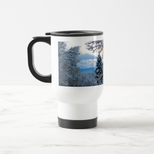Taza De Viaje Snowy Colorado (Izquierda)