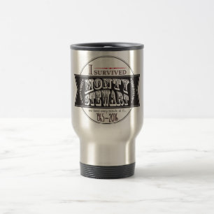 Taza De Viaje Sobreviví a Monty Stewart…