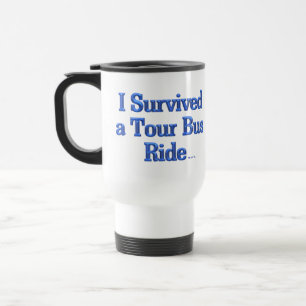 Taza De Viaje Sobreviví a una excursión en bus