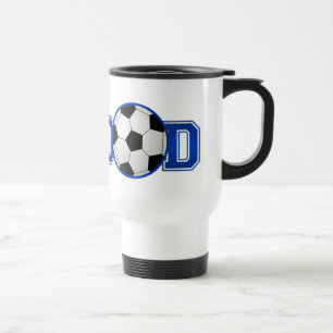 Taza De Viaje Soccer Dad Traveller/Commute Ringer Mug