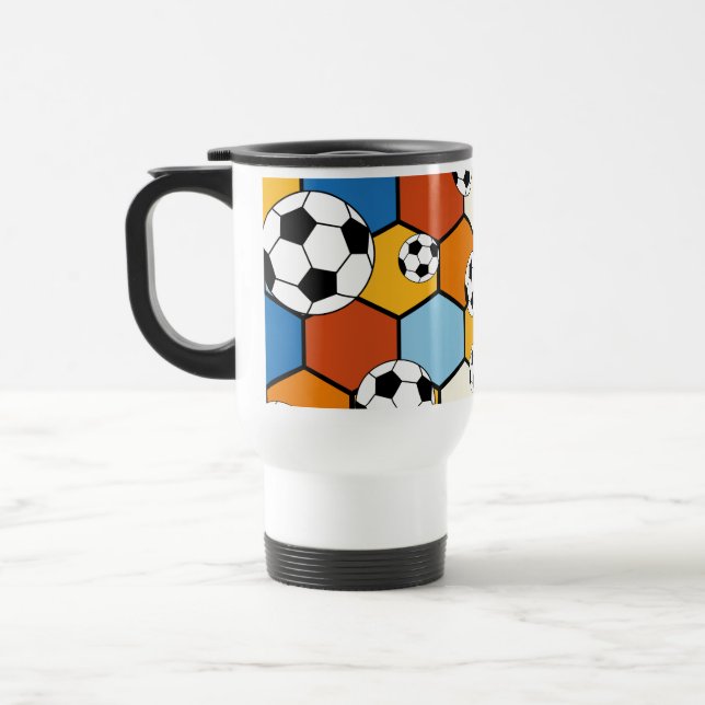 Taza De Viaje Soccer Football (Izquierda)