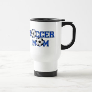 Taza De Viaje Soccer Mom Traveller / Commute Ringer Mug