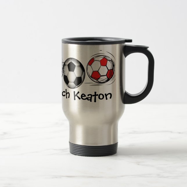 Taza De Viaje Soccer Mug por el SRF (Derecha)