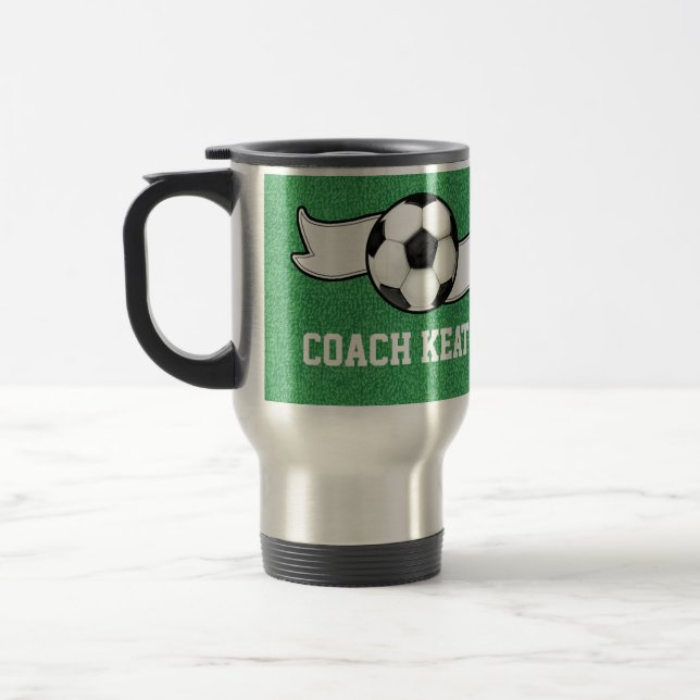 Taza De Viaje Soccer Mug - SRF (Izquierda)