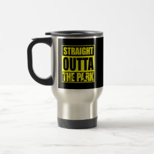 Taza De Viaje Softbol de lanzamiento rápido Straight Outta The P