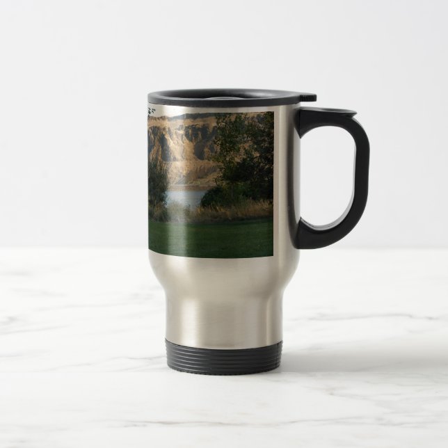 Taza De Viaje Sol en la pared de barranco (Derecha)