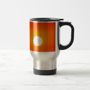Taza De Viaje Sol naranja