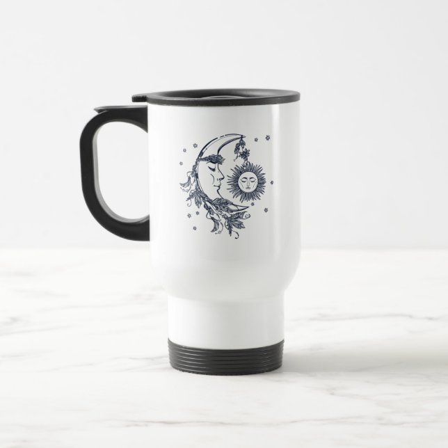 Taza De Viaje Sol y Luna (Izquierda)