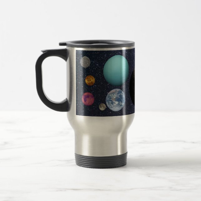 Taza De Viaje Solar system planets (Izquierda)