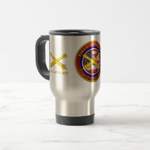 Taza De Viaje Soldado de Artillería de Campo