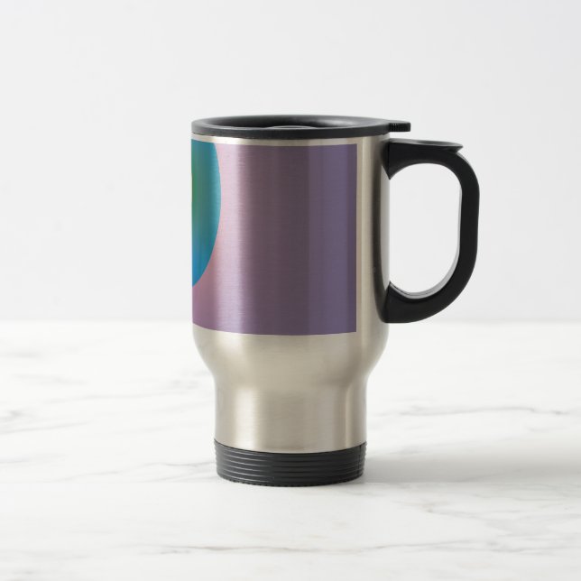 Taza De Viaje Solitario azul (Derecha)