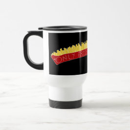 Taza De Viaje Solo Día de Papas Fritas 🍟