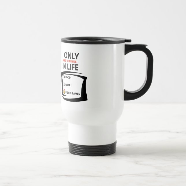 Taza De Viaje Sólo necesita viajar/viajar al trabajo (Derecha)