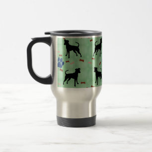 Taza De Viaje Sombra del Pinscher miniatura