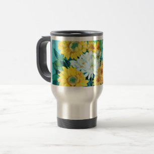 Taza De Viaje Sombrillas, Mamáes y lirios