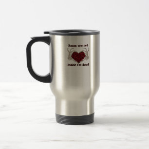 Taza De Viaje Son rojas, estoy muerta, clásica