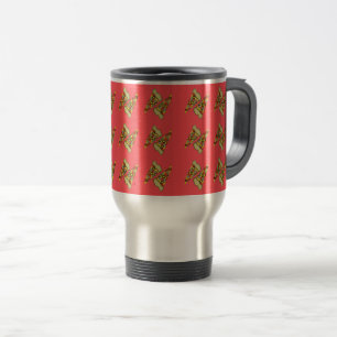 Taza De Viaje Soñando Con La Pizza