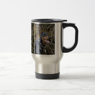 Taza De Viaje Sonrisa del Doberman