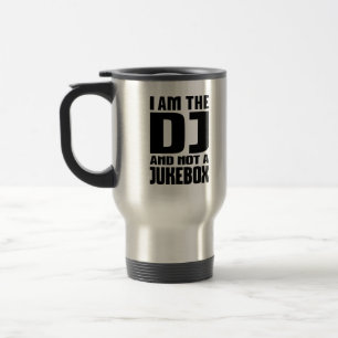 Taza De Viaje Soy DJ no una máquina tocadiscos