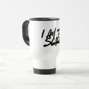 Taza De Viaje SOY EL MIEDO – Audaz y Sin Miedo para Mujeres