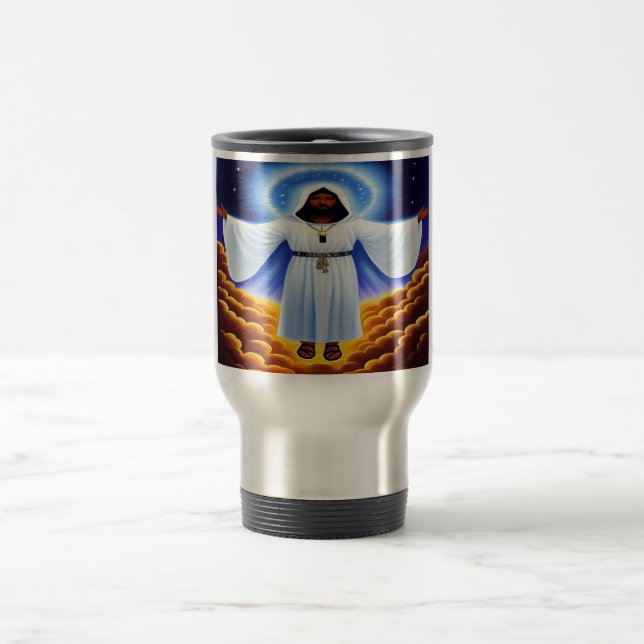 Taza De Viaje Soy la liviana camioneta de viajes cristiana (Centro)