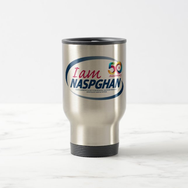 Taza De Viaje Soy NASPGHAN Travel Mug (Centro)